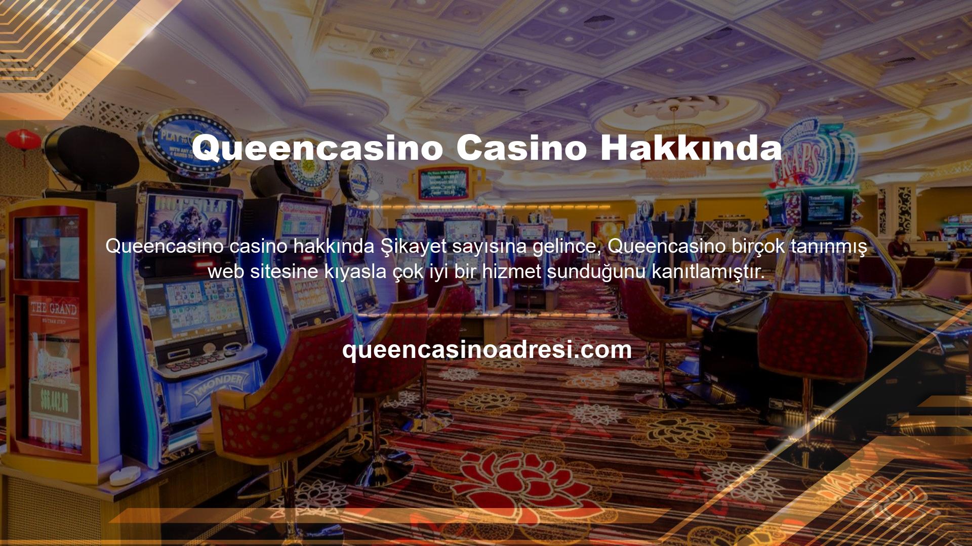 Queencasino Casino Hakkında