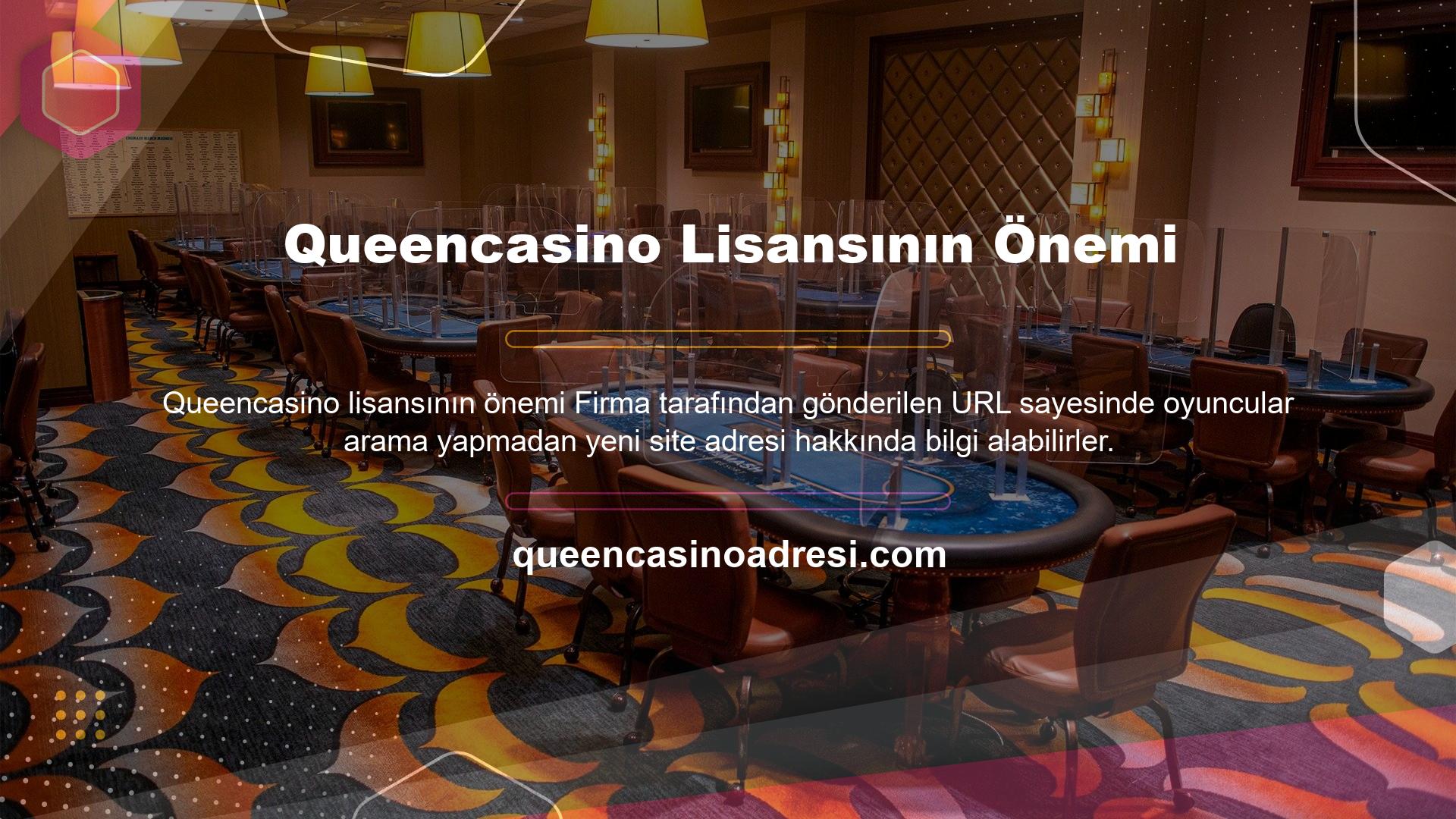 Queencasino lisansının önemi, web sitesinin tuttuğu lisans dosyası şüphesiz önemlidir