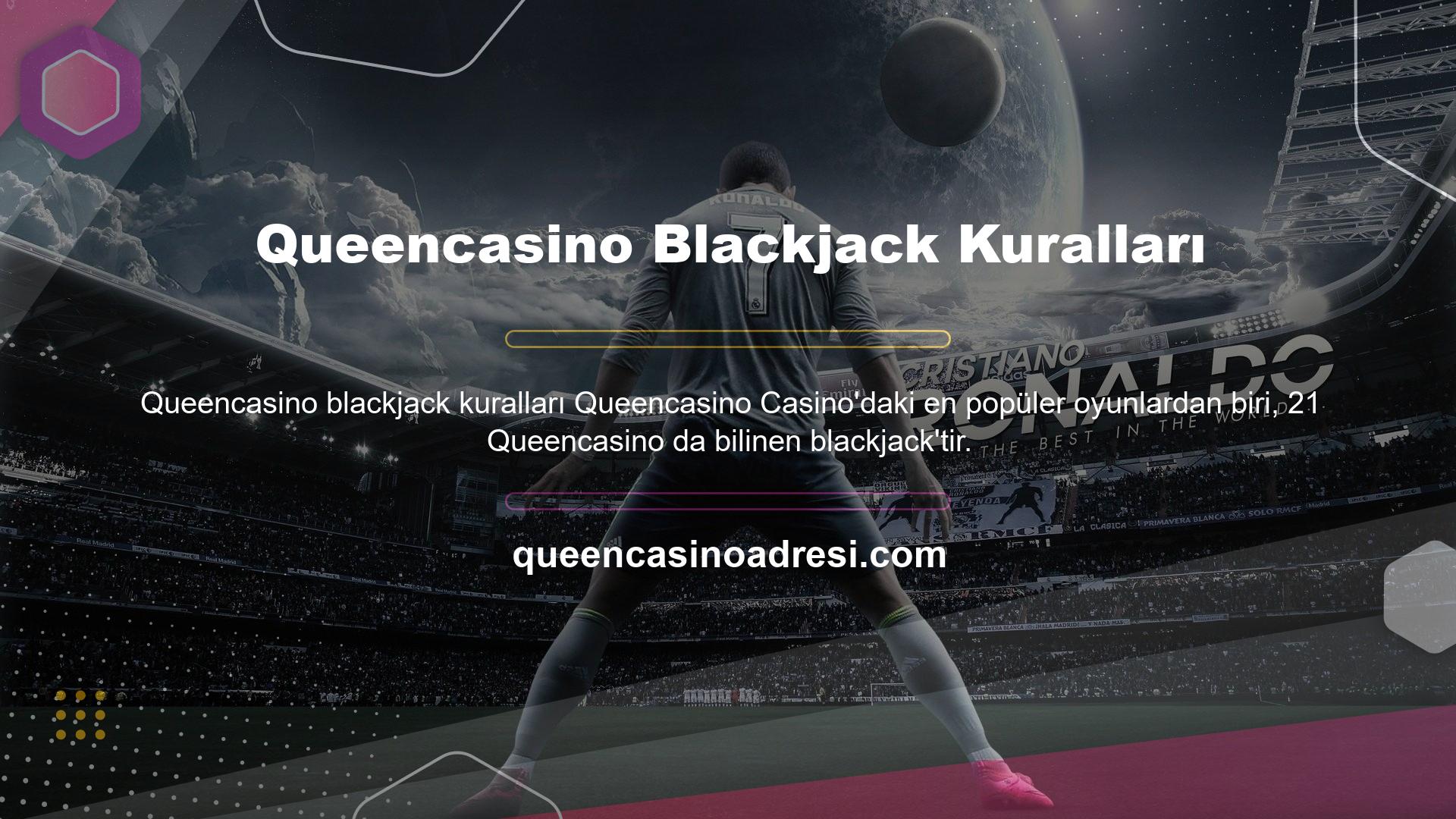 Queencasino Blackjack Kuralları