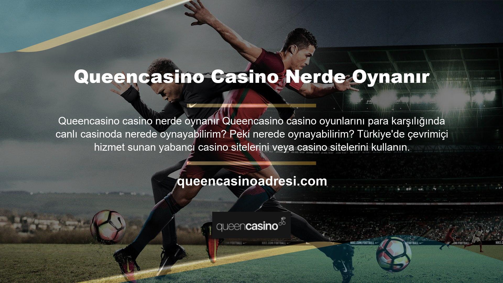 Türkiye, en yüksek kalitede çevrimiçi casino oyunları sunan geniş bir casino sitesi yelpazesine sahiptir