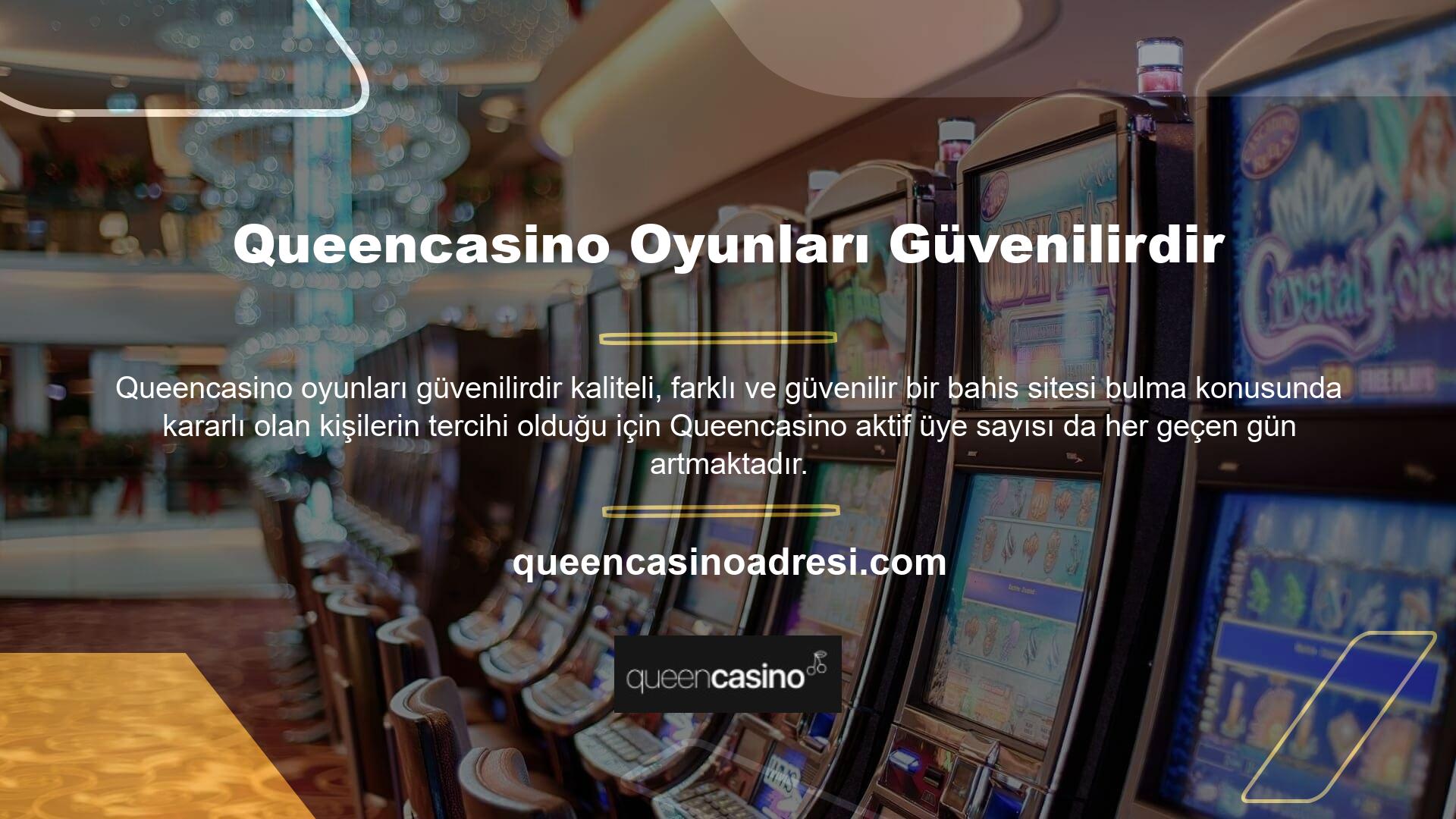 Queencasino ödeme hızı, güvenilir altyapısı ve olumlu kullanıcı yorumları, birçok bahis tutkununu ve casino tutkununu Queencasino üye olmaya teşvik etmektedir