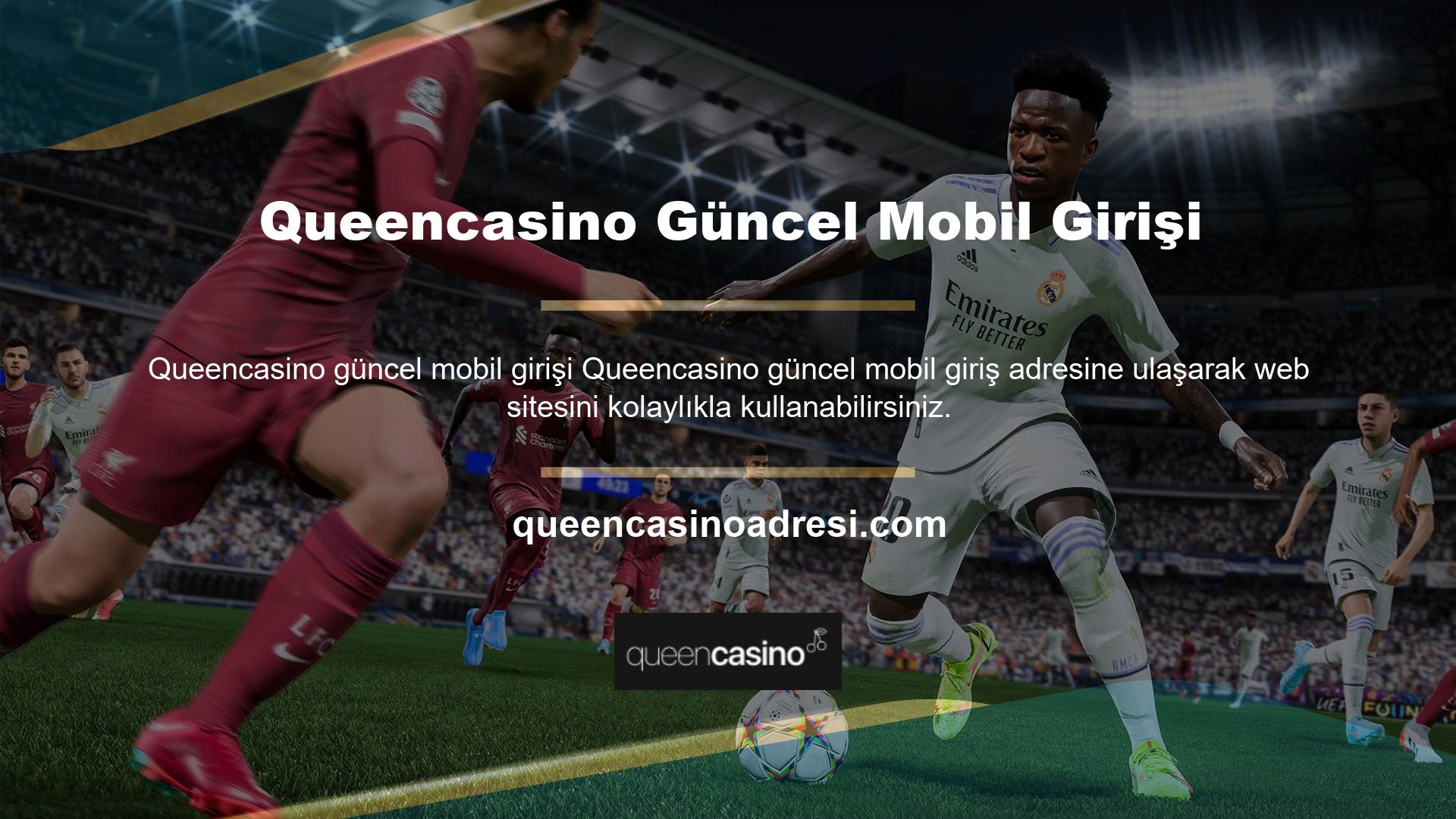 Queencasino sitesini mobil cihazınızda kullanmak kolaydır