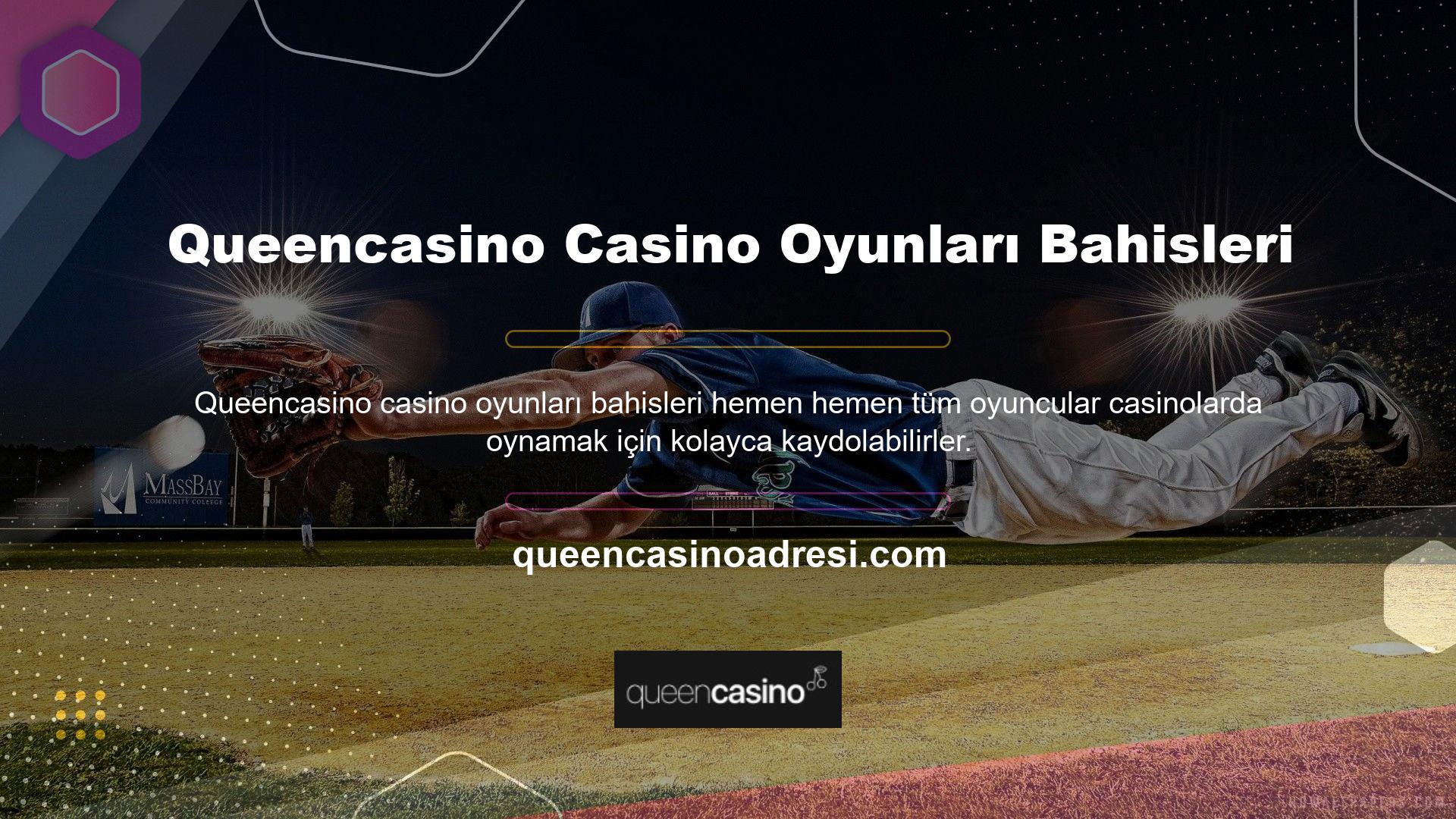 Queencasino casino bahislerinin çoğu, oyun şirketleri tarafından şeffaf bir şekilde yürütülen üyelik süreçlerini içerir
