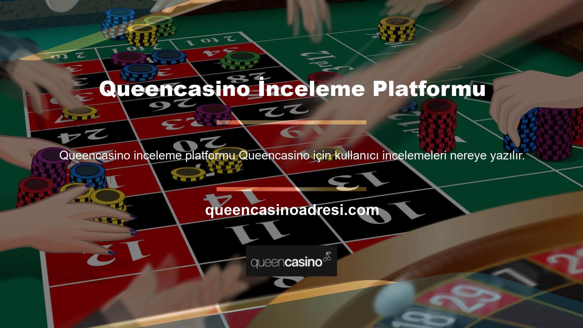 Türk dil desteği eklendi ve çeşitli Queencasino için kullanıcı incelemeleri sunarak Türkiye'de tercih edilen bir tür Queencasino giriş bahis kuponu haline geldi