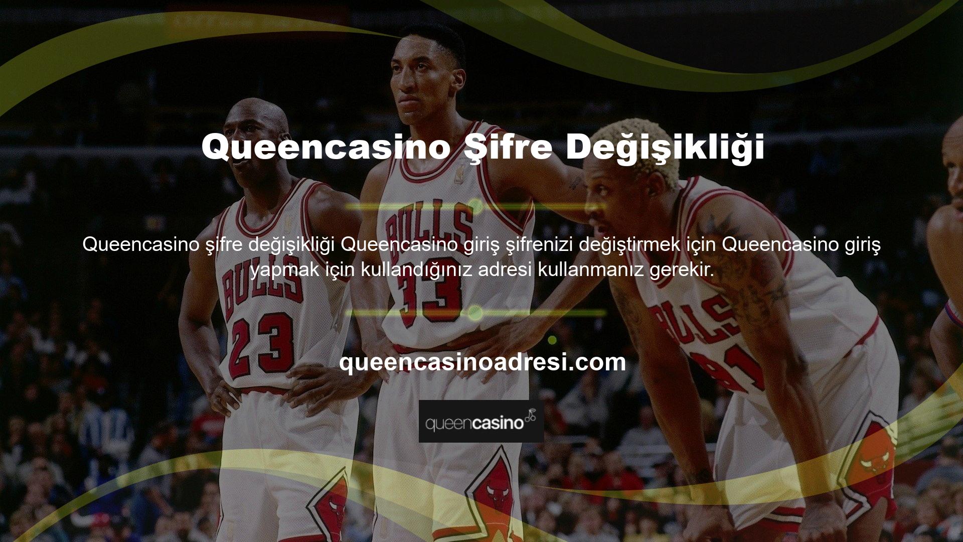 Oyuncular giriş yaptıktan sonra şifrelerini nasıl değiştirebilirler? Queencasino şifremi nasıl değiştirebilirim Site üyelerinin önce hesaplarına giriş yapmalarını istiyorum
